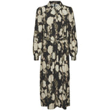 Vero Moda VERO MODA dame kjole VMCELINA Restudsalg Black Graphic