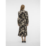 Vero Moda VERO MODA dame kjole VMCELINA Restudsalg Black Graphic