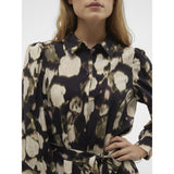 Vero Moda VERO MODA dame kjole VMCELINA Restudsalg Black Graphic