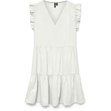 Vero Moda VERO MODA dame kjole VMFANNI Dress Bright White