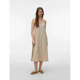 Vero Moda VERO MODA dame kjole VMJESMILO Dress Silver Lining