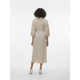 Vero Moda VERO MODA dame kjole VMMALOU Restudsalg Birch BLACK