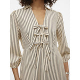 Vero Moda VERO MODA dame kjole VMMALOU Restudsalg Birch BLACK