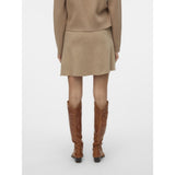 Vero Moda VERO MODA dame nederdel VMGOLD Restudsalg Silver Mink W. MELANGE