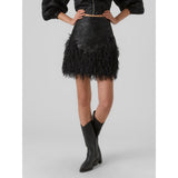 Vero Moda VERO MODA dame nederdel VMSUSSE Restudsalg Black