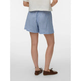 Vero Moda VERO MODA dame shorts VMLINN Restudsalg Cornflower Blue LIVA Navy Blazer
