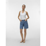 Vero Moda VERO MODA dame shorts VMTESS Shorts Medium Blue Denim HEART
