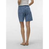 Vero Moda VERO MODA dame shorts VMTESS Shorts Medium Blue Denim HEART