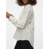 Vero Moda VERO MODA dame skjorte VMLINN Shirt Snow White Olga moon rock