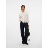 Vero Moda VERO MODA dame skjorte VMPAISLEY Restudsalg Snow white