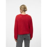 Vero Moda VERO MODA dame strik VMAWSOME Knit Salsa