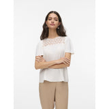 Vero Moda VERO MODA dame top VMALVA Top Cloud Dancer