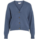 VILA VILA DAME CARDIGAN VIRIL Restudsalg Vintage Indigo Dark Melange