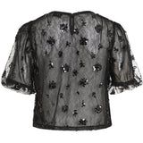 VILA VILA Dame Cardigan Viada Top Black Beauty