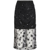 VILA VILA Dame Nederdel VIada Skirt Black Beauty