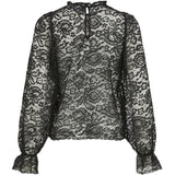 VILA VILA Dame Bluse VIVera Blouse Black