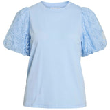 VILA VILA dame bluse VISIMONIA Restudsalg Kentucky blue