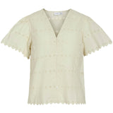 VILA VILA dame bluse VIWASAT Restudsalg Birch