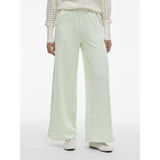 VILA VILA dame bukser VISTRIPLO Restudsalg Silt Green Stripes BIRCH