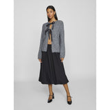 VILA VILA dame cardigan VIBOWS Restudsalg Medium grey melange