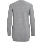 VILA VILA dame cardigan VIRIL Restudsalg Light Grey Melange