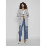 VILA VILA dame cardigan VIRIL Restudsalg Light Grey Melange