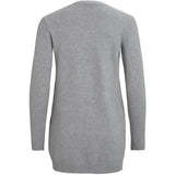 VILA VILA dame cardigan VIRIL Cardigan Medium grey melange