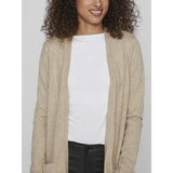 VILA VILA dame cardigan VIRIL Restudsalg Natural MELANGE
