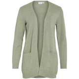 VILA VILA dame cardigan VIRIL Cardigan Oil Green MELANGE