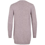 VILA VILA dame cardigan VIRIL Restudsalg Toadstool Light Melange