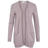VILA VILA dame cardigan VIRIL Restudsalg Toadstool Light Melange