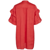 VILA VILA dame kjole VIKAVAS Restudsalg Poppy Red