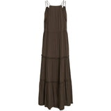 VILA VILA dame kjole VILOMAN Dress Slate black