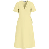 VILA VILA dame kjole VILOVIE Dress Pastel Yellow