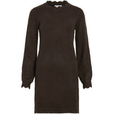 VILA VILA dame kjole VINIKOLINA Dress Coffee Bean Melange