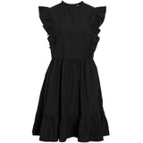 VILA VILA dame kjole VIRUFELLA Dress Black Beauty