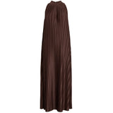 VILA VILA dame kjole VISNOWDROP Dress Shaved Chocolate