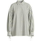 VILA VILA dame skjorte VIBELFIE Shirt Birch Navy Blazer