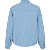 VILA VILA dame skjorte VICASPIANA Shirt Blissful Blue