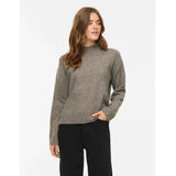 VILA VILA dame strik VIAYLIN Knit Falcon WHITE BINDER