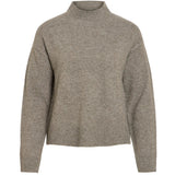VILA VILA dame strik VIAYLIN Knit Falcon WHITE BINDER
