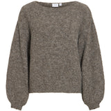 VILA VILA dame strik VIMARLEY Knit Falcon Melange