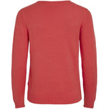 VILA VILA dame strik VIRIL Restudsalg Dubarry DARK MELANGE