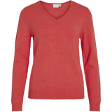 VILA VILA dame strik VIRIL Restudsalg Dubarry DARK MELANGE