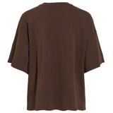 VILA VILA dame t-shirt VILEMON T-shirt Coffee Bean lemon