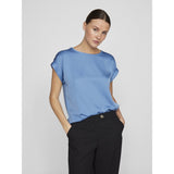 VILA VILA dame top VIELLETTE Top Blissful Blue