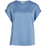 VILA VILA dame top VIELLETTE Top Blissful Blue