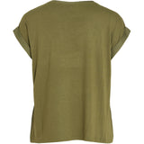 VILA VILA dame top VIELLETTE Top Capulet Olive