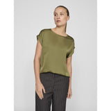 VILA VILA dame top VIELLETTE Top Capulet Olive