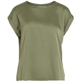 VILA VILA dame top VIELLETTE Top Oil Green